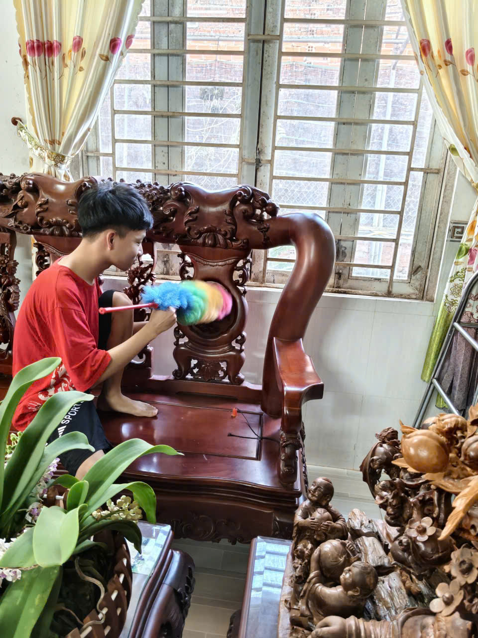 Dọn dẹp nhà cửa